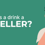 Illustration of a café worker thinking about what makes a drink a bestseller, with the text “What makes a drink a BESTSELLER?”